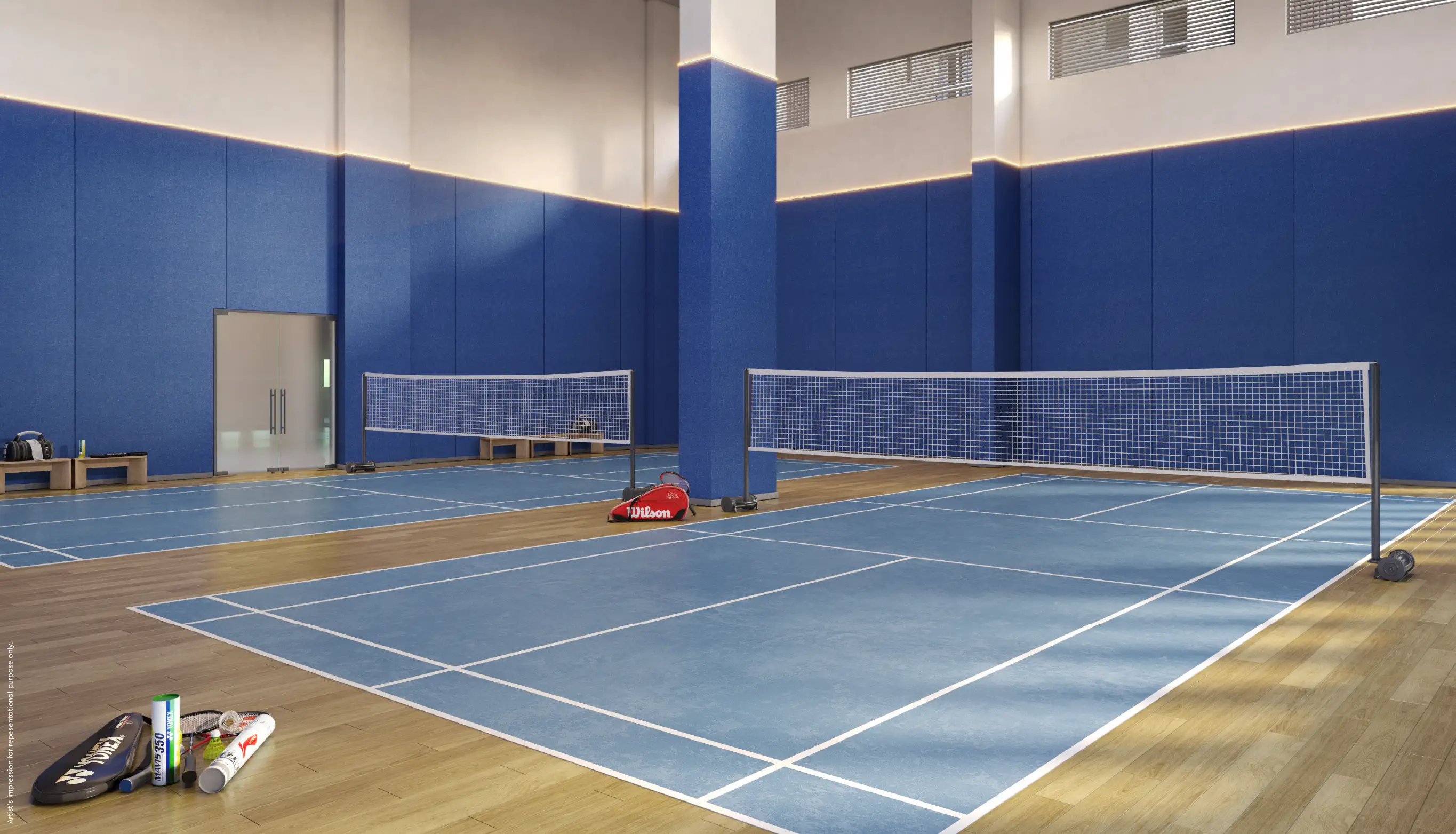 Godrej Elaris Mundhwa-Magarpatta Pune Badminton Court