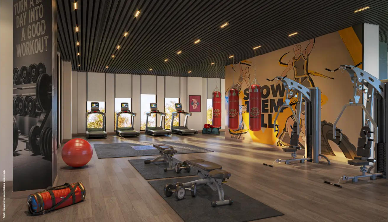 Godrej Elaris Mundhwa-Magarpatta Pune Gymnasium