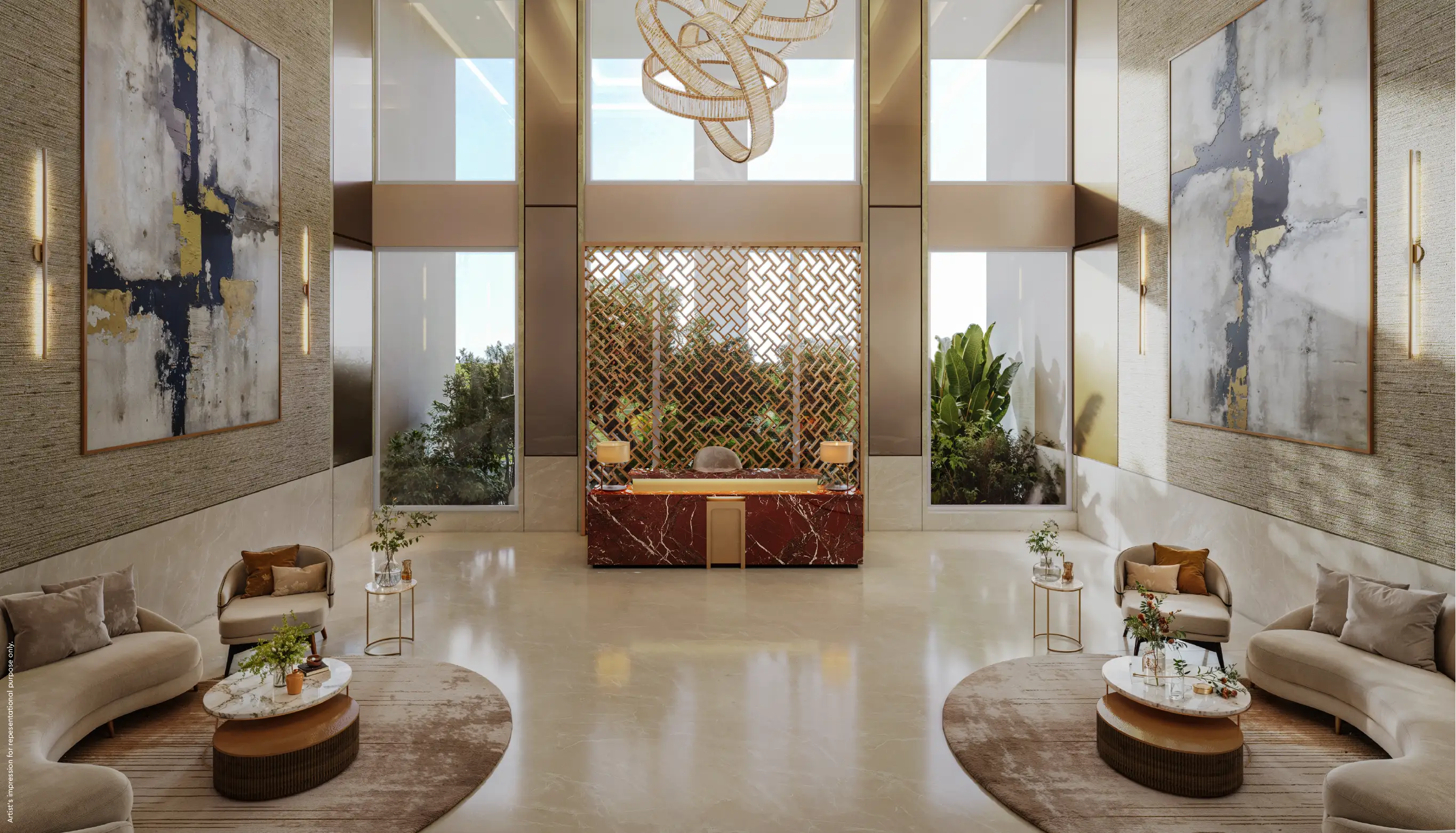Godrej Elaris Mundhwa-Magarpatta Pune Premium Lobby